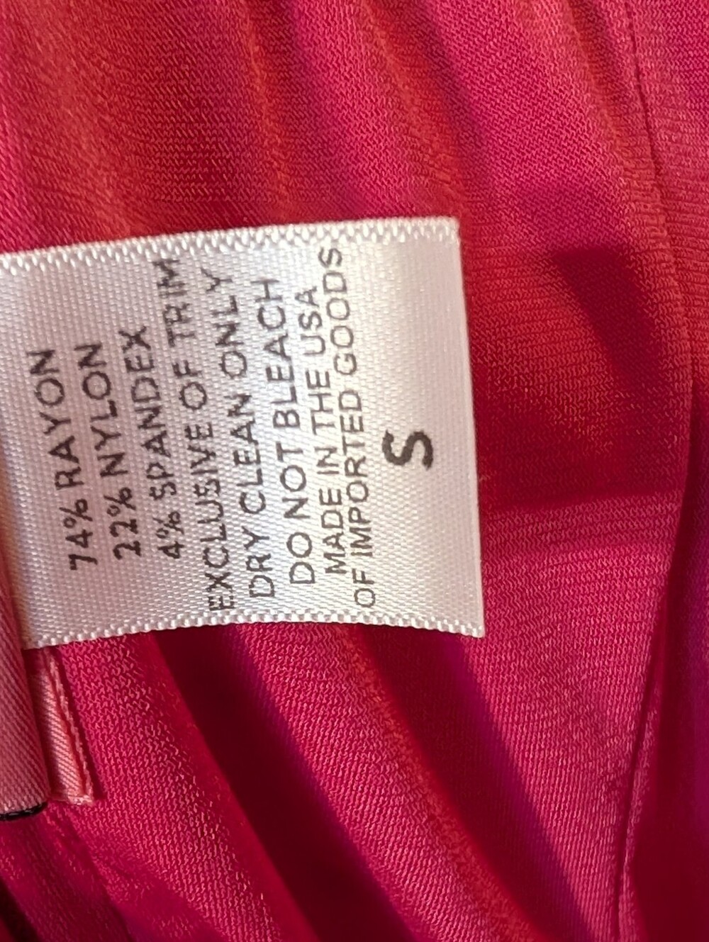 ~Hemmed for petite~ Pink Polka Dots Maneater Wiggle Dress - Picture 3 of 3